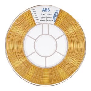 Фото ABS пластик для 3D принтера REC золотистый 1.75 1 кг