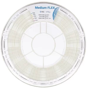 Фото Medium Flex пластик для 3D принтера REC белый 1.75