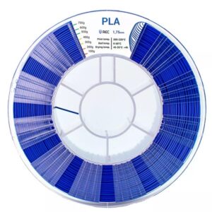 Фото PLA пластик для 3D принтера REC синий 1.75 1 кг