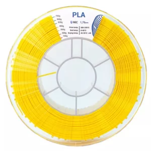 Фото PLA пластик для 3D принтера REC желтый 1.75 1 кг