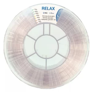 Фото RELAX пластик для 3D принтера REC прозрачный 1.75 750 гр