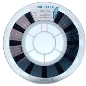 Фото Soft Flex пластик для 3D принтера REC черный 1.75