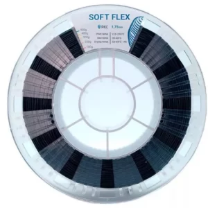 Фото Soft Flex пластик для 3D принтера REC черный 1.75