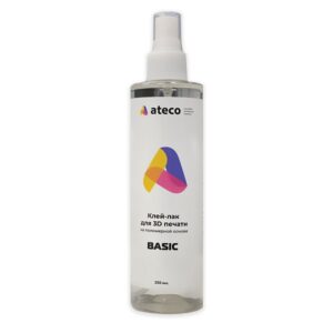 Фото Клей для 3D печати Ateco BASIC 250 мл 1